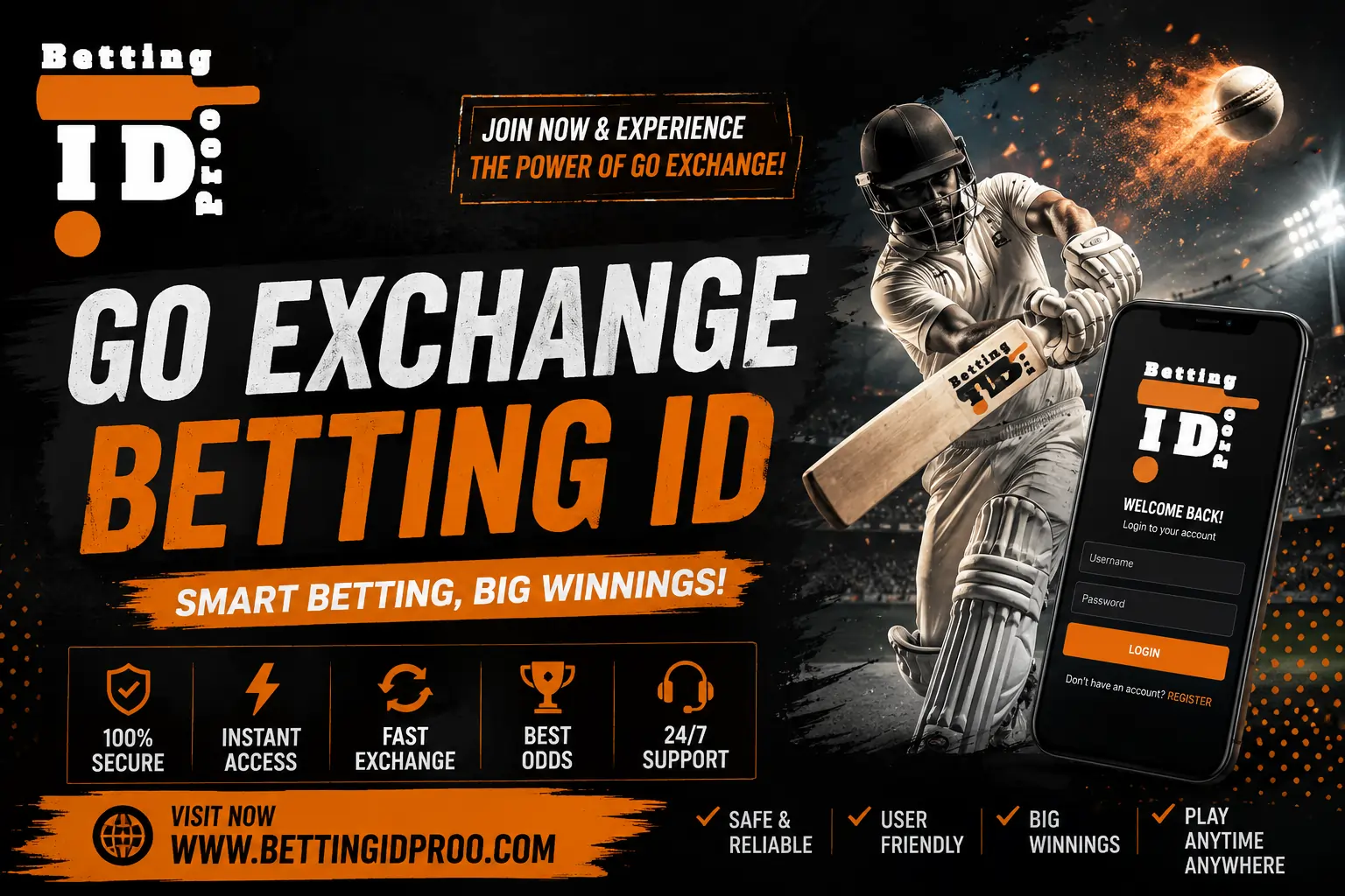 Read more about the article Instant Go Exchange Betting ID- Register & Get Started